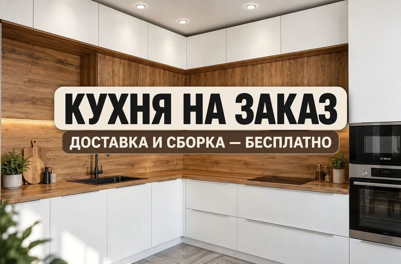 Кухня на заказ / Доставка и сборка